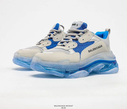 Balenciaga Triple S Clear Sole Blue