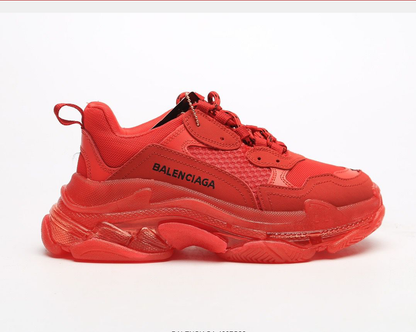 Balenciaga Triple S Red Clear Sole