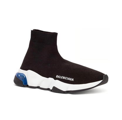 Balenciaga SpeedSpeed Black white and blue