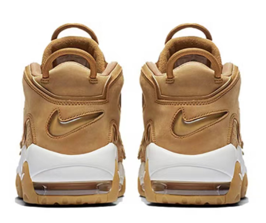 Nike Air More Uptempo Quilted Wheat Gum Light Brown (W)