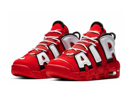 Nike Air More Uptempo University Red Black White (PS)