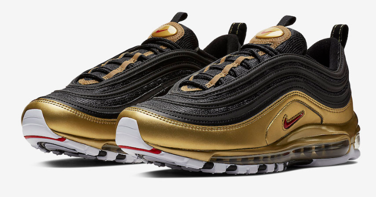 Nike Air Max 97 Black Metallic Gold