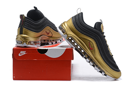 Nike Air Max 97 Black Metallic Gold