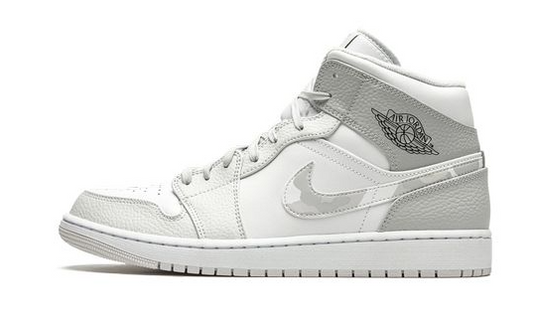 Air Jordan 1 Mid White Camo’