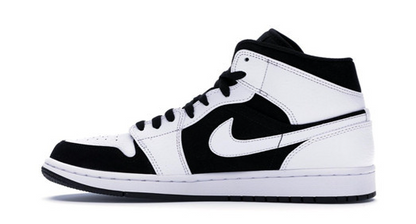 Jordan 1 Mid White Black