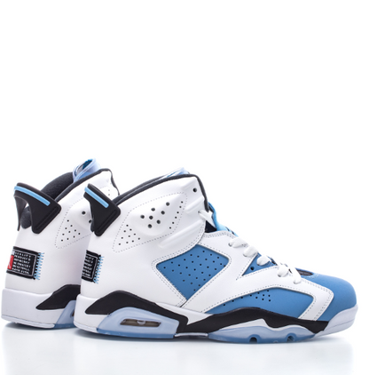 Nike Air Jordan 6 Retro UNC White