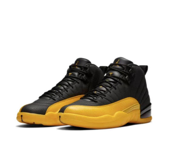 Air Jordan 12 Retro Black University Gold