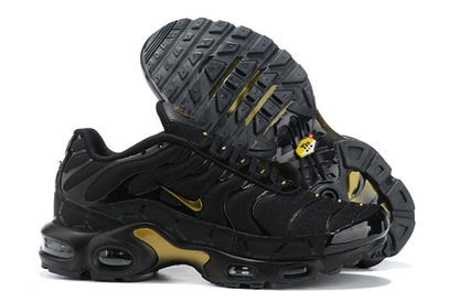 Nike Air Max Plus Black Metallic Gold