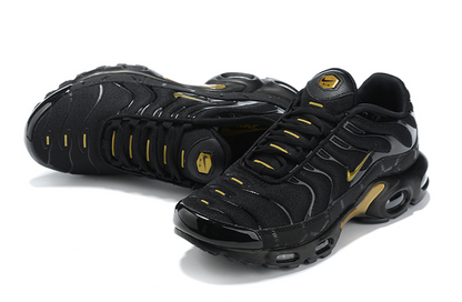 Nike Air Max Plus Black Metallic Gold