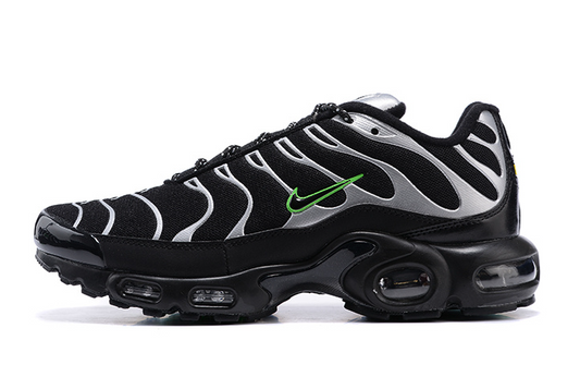 Nike Air Max Plus Black Silver Green Strike