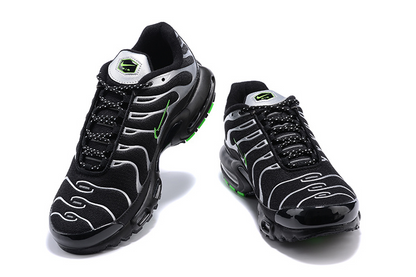 Nike Air Max Plus Black Silver Green Strike