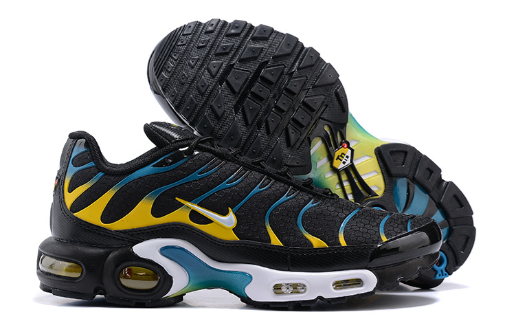 Nike Air Max Plus Black Teal Yellow