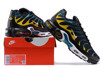 Nike Air Max Plus Black Teal Yellow