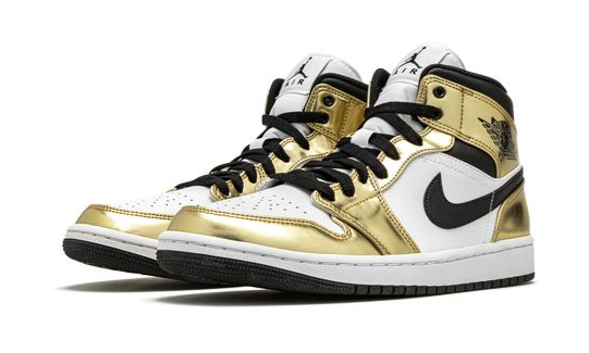 Air Jordan 1 Mid ‘Metallic Gold’