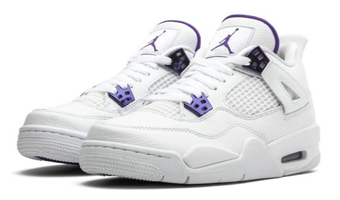 Jordan 4 Retro Metallic Purple