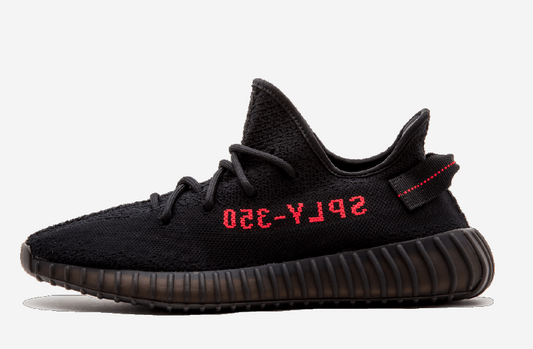 Yeezy Boost 350 V2 Shoes Black/Red