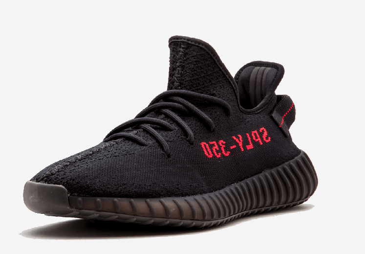 Yeezy Boost 350 V2 Shoes Black/Red