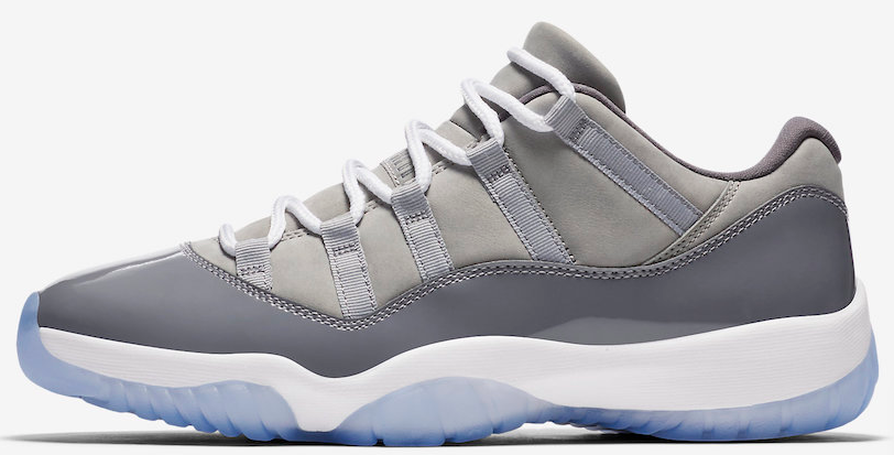 Jordan 11 Retro Low Cement Grey (GS)