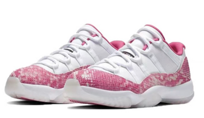 Jordan 11 Retro Low Pink Snakeskin (2019) (W)