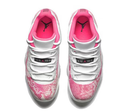 Jordan 11 Retro Low Pink Snakeskin (2019) (W)