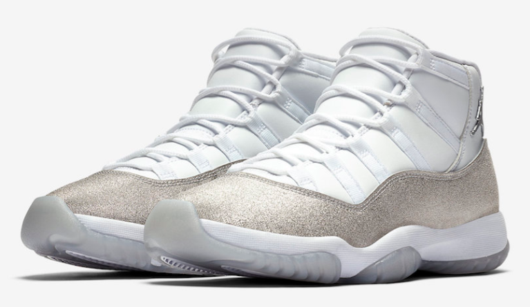 Jordan 11 Retro White Metallic Silver