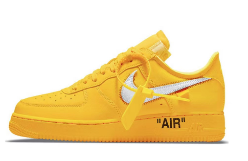 Nike Air Force 1 Low off white yellow