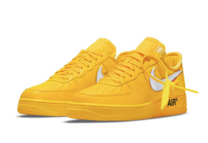 Nike Air Force 1 Low off white yellow