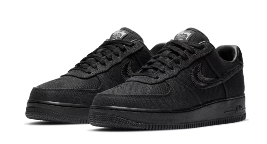 Nike Air Force 1 Low Stussy Black