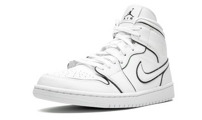 Air Jordan 1 Mid Iridescent Reflective White