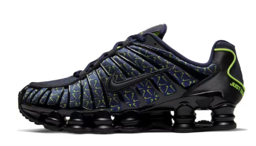 Nike Shox TL Mini Swoosh Obsidian Black Volt