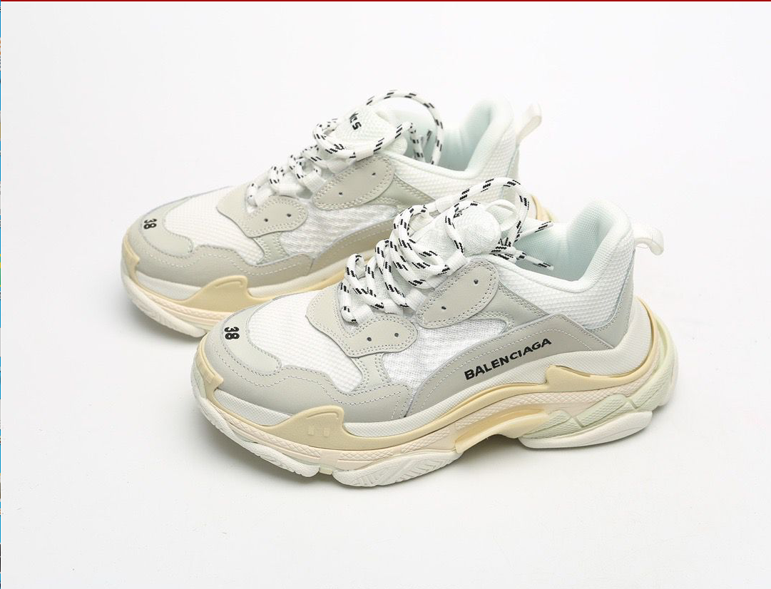 Balenciaga Triple S White