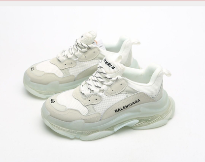 Balenciaga Triple S Clear Sole White