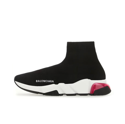 Balenciaga SpeedSpeed Black Rose Red